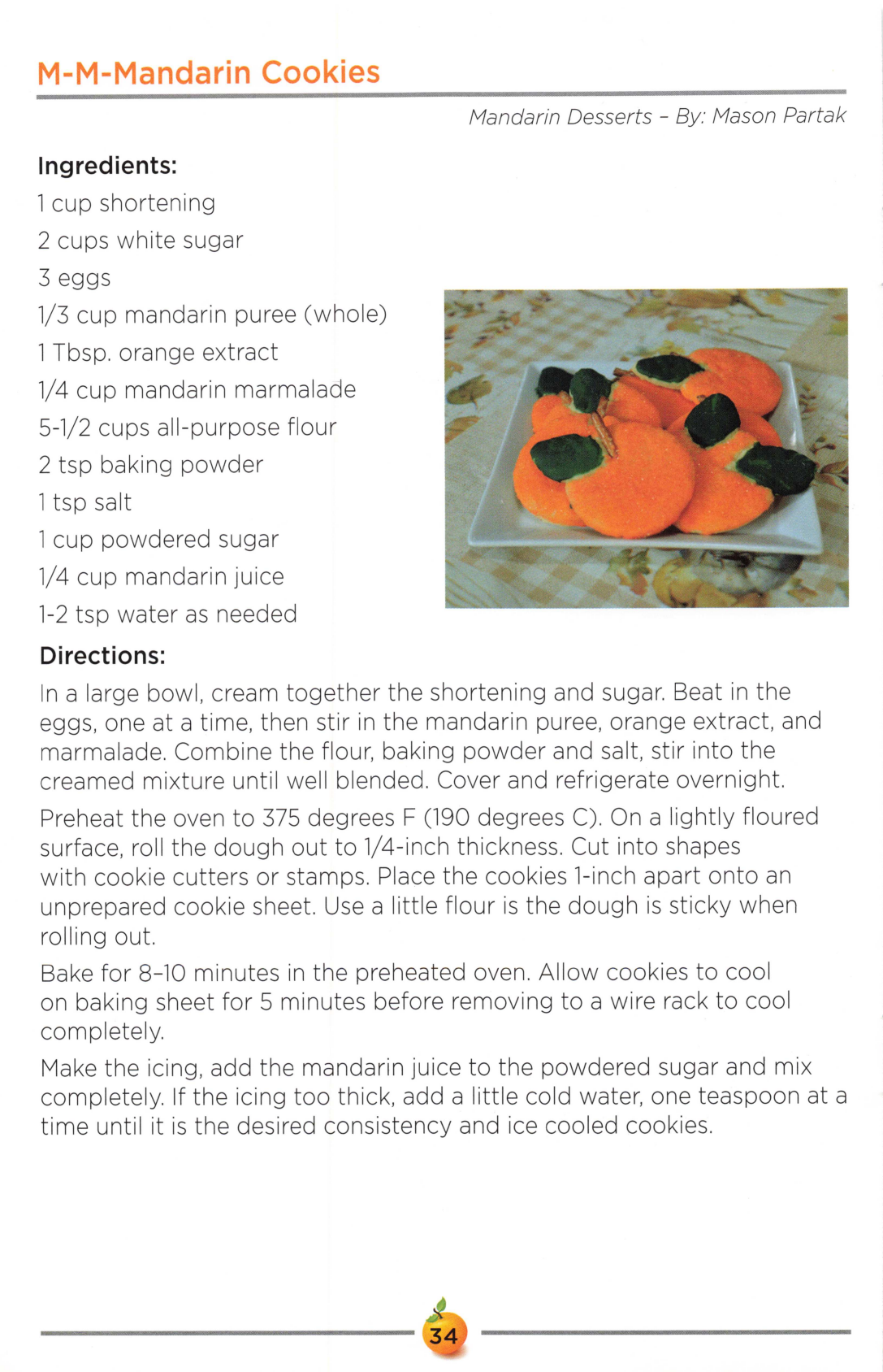 M-M-Mandarin Cookies