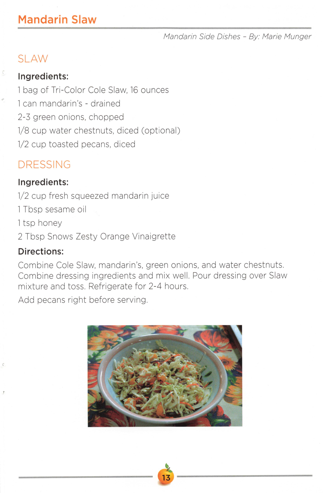 Mandarin Slaw